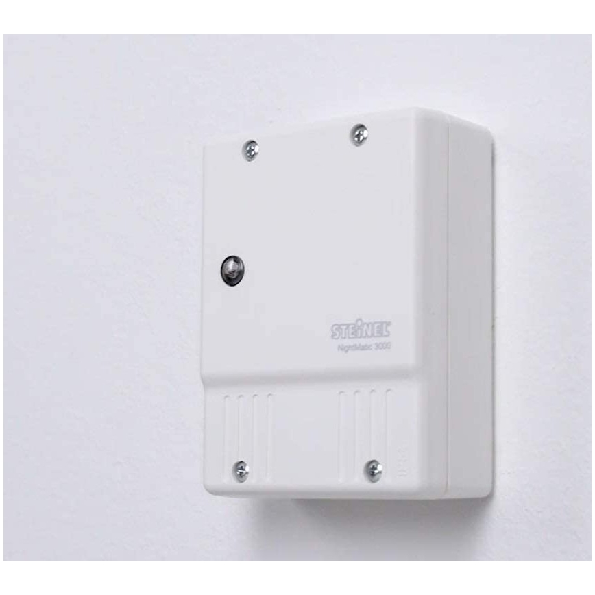 STEINEL 550615 - Сензор за здрач NightMatic 3000 Vario бял IP54
