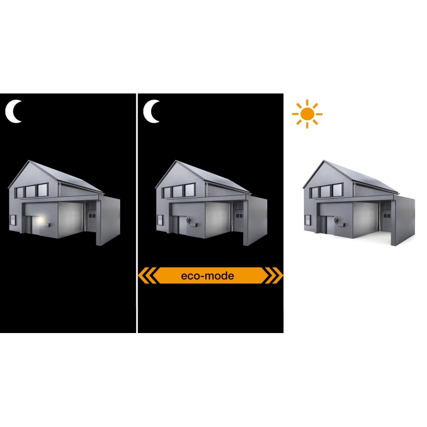 STEINEL 550615 - Сензор за здрач NightMatic 3000 Vario бял IP54