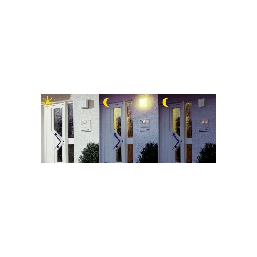 STEINEL 550615 - Сензор за здрач NightMatic 3000 Vario бял IP54