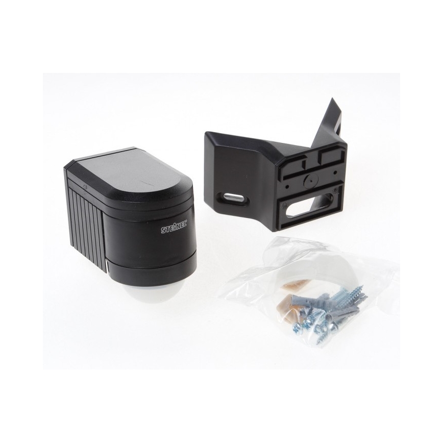 STEINEL 602710 - Екстериорен инфрачервен стенен сензор IS240 антрацит IP54