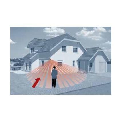 STEINEL 603915 - Екстериорен инфрачервен сензор IS 2180-2 сребрист IP54