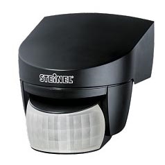 STEINEL 608811 - Екстериорен инфрачервен сензор IS 140-2 черен IP54