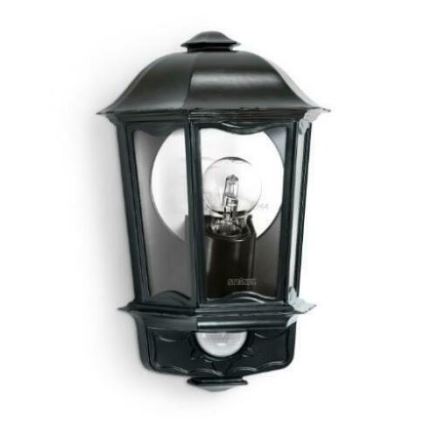 Steinel 644413 - Екстериорен аплик със сензор L 190 S 1xE27/100W/230V IP44