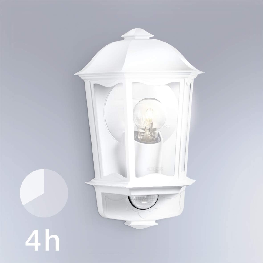 Steinel 644512 - Екстериорен аплик със сензор L 190 S 1xE27/100W/230V IP44
