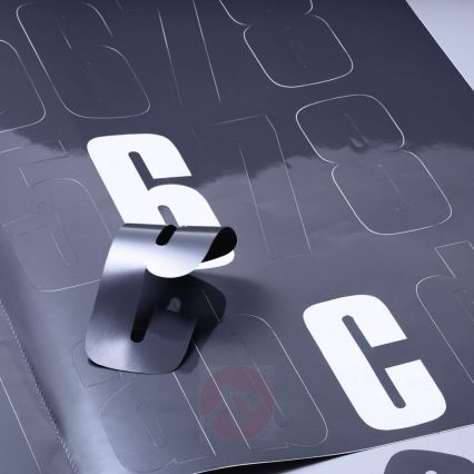 STEINEL 650612 - L1 Екстериорен аплик със сензор IP44 черно-бял