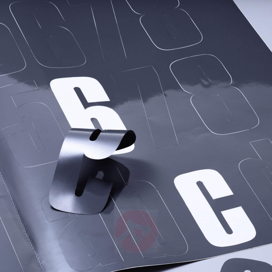 STEINEL 650612 - L1 Екстериорен аплик със сензор IP44 черно-бял