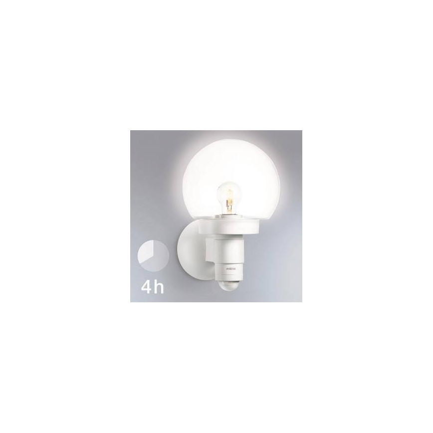 Steinel 657413 - Екстериорен аплик със сензор L 115 S 1xE27/60W/230V IP44