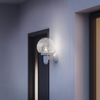 Steinel 657413 - Екстериорен аплик със сензор L 115 S 1xE27/60W/230V IP44