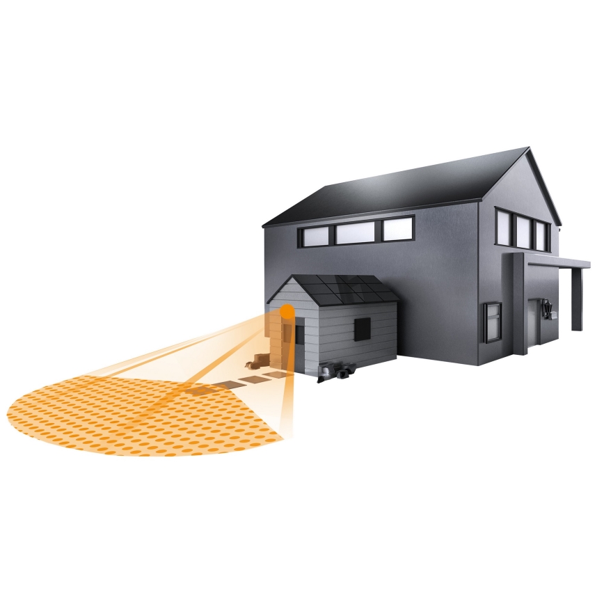 STEINEL 660215 - Екстериорен инфрачервен сензор IS 130-2 черен IP54