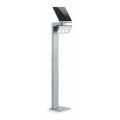 STEINEL 671211 - Соларен сензор LED прожектор XSolar GL-S 0,5W/LED сребрист IP44 2500 mAh