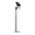 STEINEL 671211 - Соларен сензор LED прожектор XSolar GL-S 0,5W/LED сребрист IP44 2500 mAh