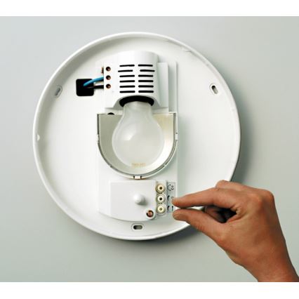 STEINEL 738013-RS16L - Лампа за баня със сензор 1xE27/60W/230V IP44