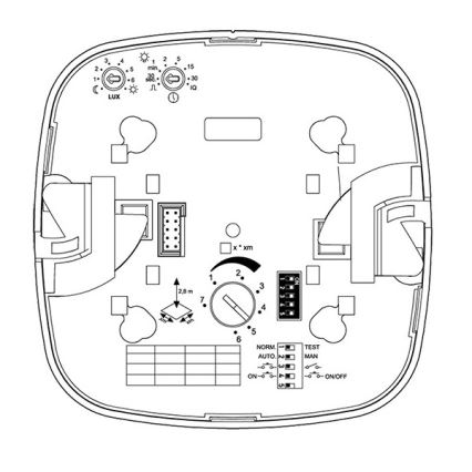 Steinel 751302 - Детектор за присъствие HF 360 COM1 бял
