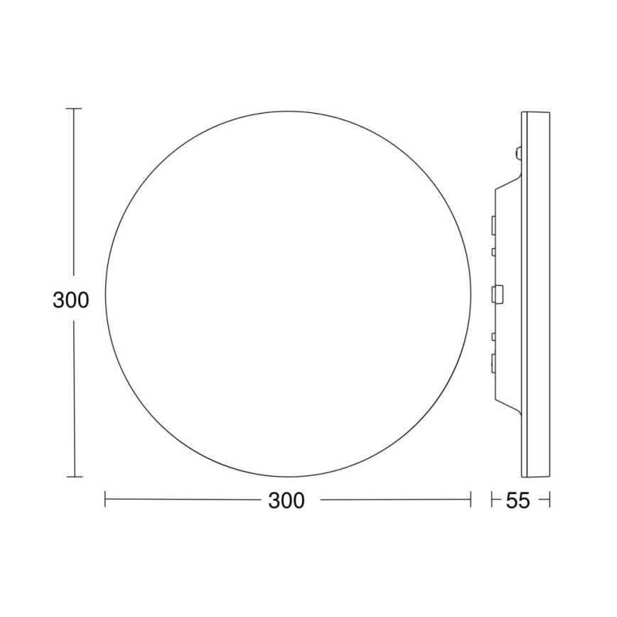 Steinel 067717 - LED Димируем плафон със сензор RS PRO R10 PLUS SC 8,5W/230V IP40 3000K
