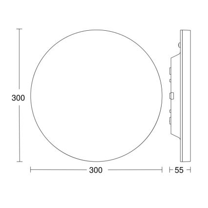 Steinel 067816 - LED Димируема лампа със снезор RS PRO R10 BASIC SC LED/8,5W/230V 3000K IP40