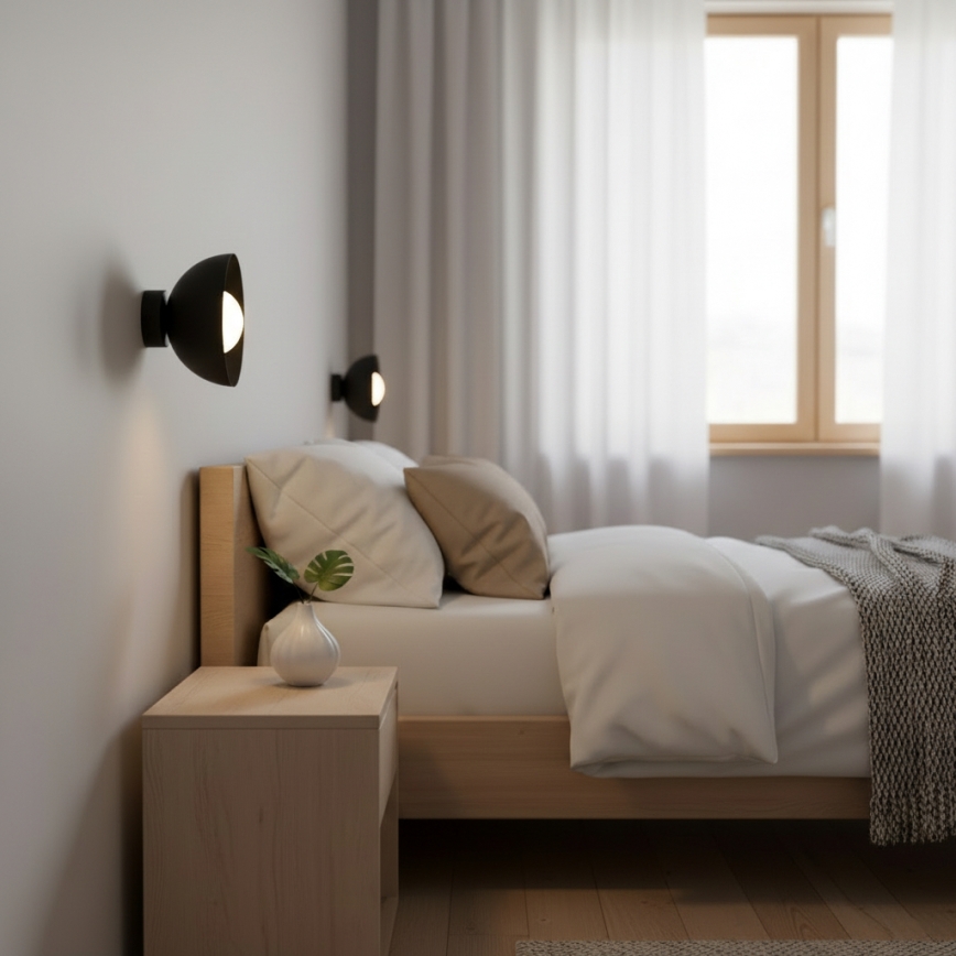 Стенен аплик BIBI 1xG9/8W/230V черен