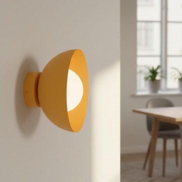 Стенен аплик BIBI 1xG9/8W/230V оранжев