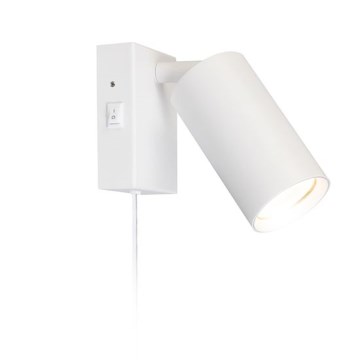 Стенен аплик CELE 1xGU10/30W/230V бял