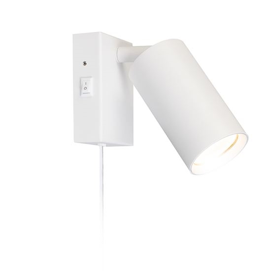 Стенен аплик CELE 1xGU10/30W/230V бял
