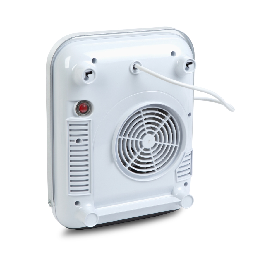 Стенен нагревател с закачалка за кърпи 2000W/230V IP22 бял + дистанционно управление
