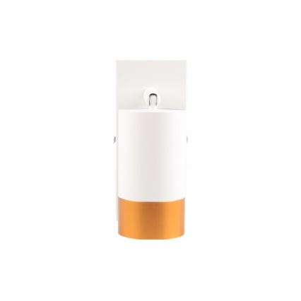 Стенен спот 1xGU10/35W/230V бял/златист