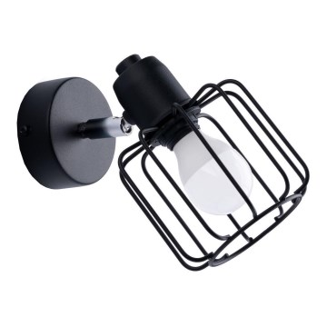 Стенен спот BELUCI 1xE14/40W/230V черен