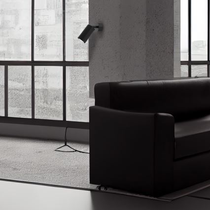 Стенен спот HUDSON 1xGU10/8W/230V черен