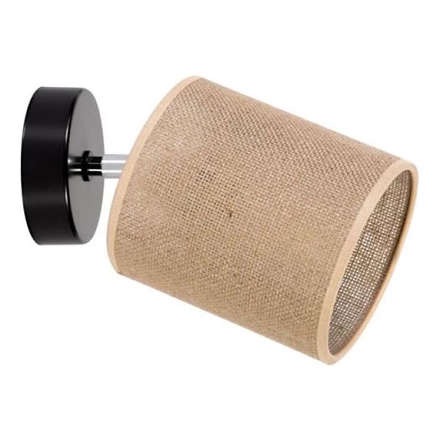 Стенен спот JUTE 1xE27/25W/230V - FSC сертифициран