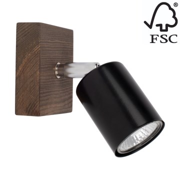 Стенен спот MANARA 1xGU10/5W/230V бор - FSC сертифициран
