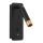 Стенен спот с USB зарядно 1xG9/35W/230V черен/златист