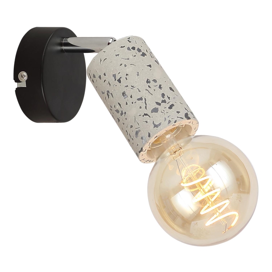 Стенен спот SIMPLY 1xE27/15W/230V бетон