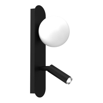 Стенен спот SIRIO 2xG9/25W/230V черен