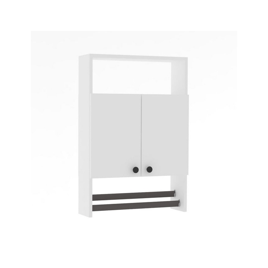 Стенен шкаф BANYO 87x60 cм бял