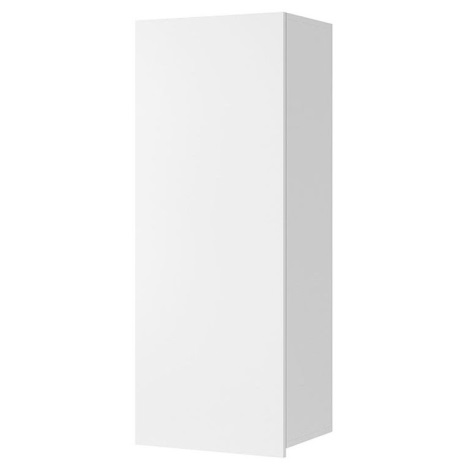 Стенен шкаф CALABRINI 117x45 см бял