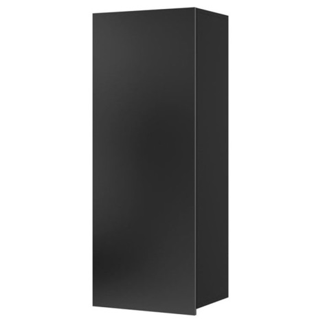 Стенен шкаф CALABRINI 117x45 см черен