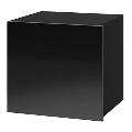 Стенен шкаф CALABRINI 34x34 см черен