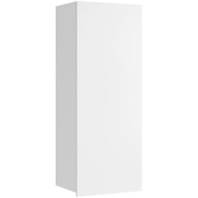 Стенен шкаф PAVO 117x45 см блестящо бял
