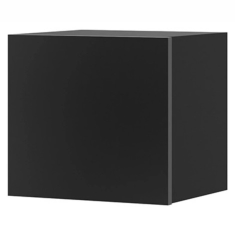 Стенен шкаф PAVO 34x34 см лъскаво черен