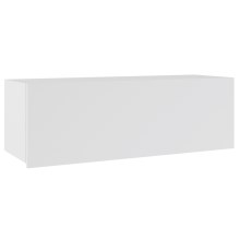 Стенен шкаф PAVO 35x105 см бял