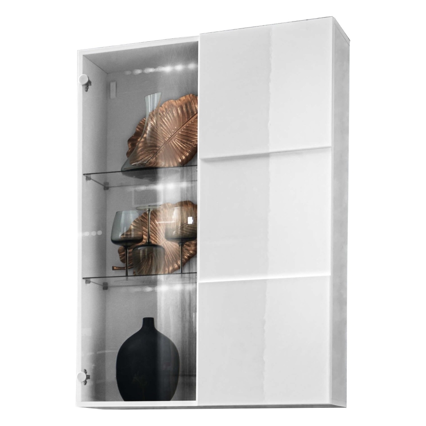 Стенен шкаф SERIAN бял