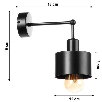 Стенна лампа BODO 1xE27/60W/230V