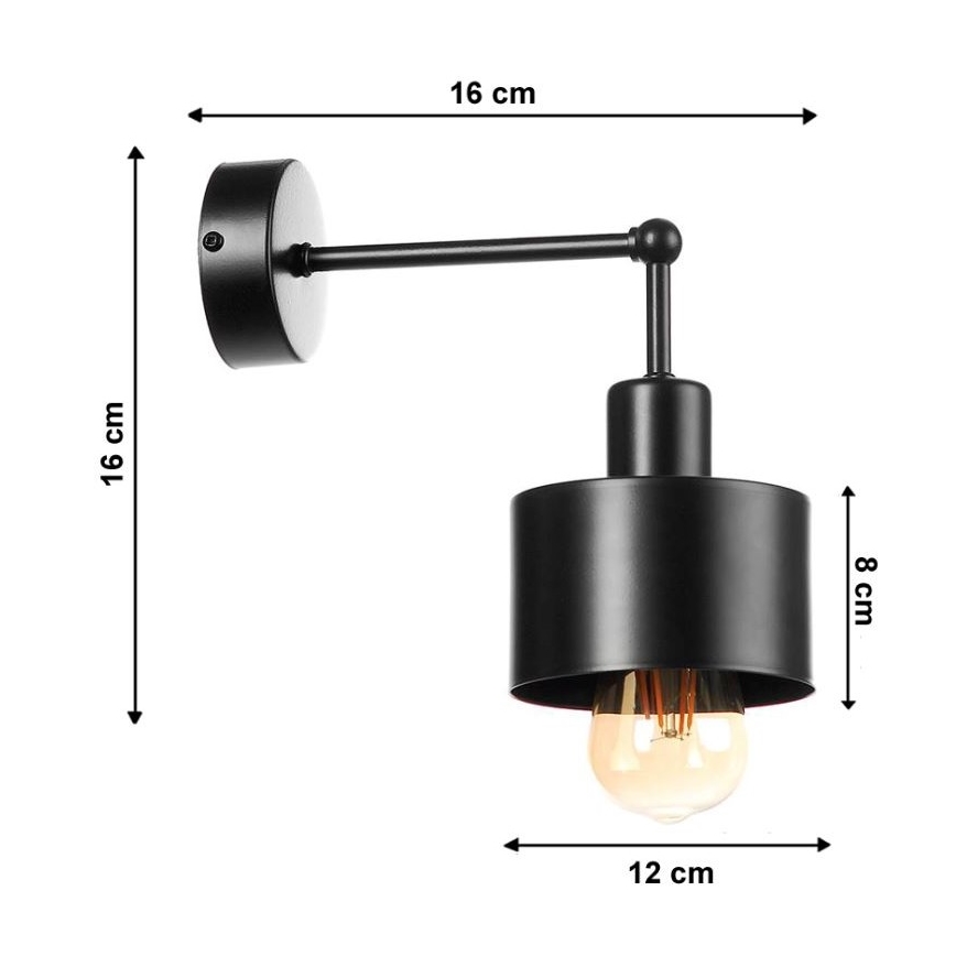 Стенна лампа BODO 1xE27/60W/230V