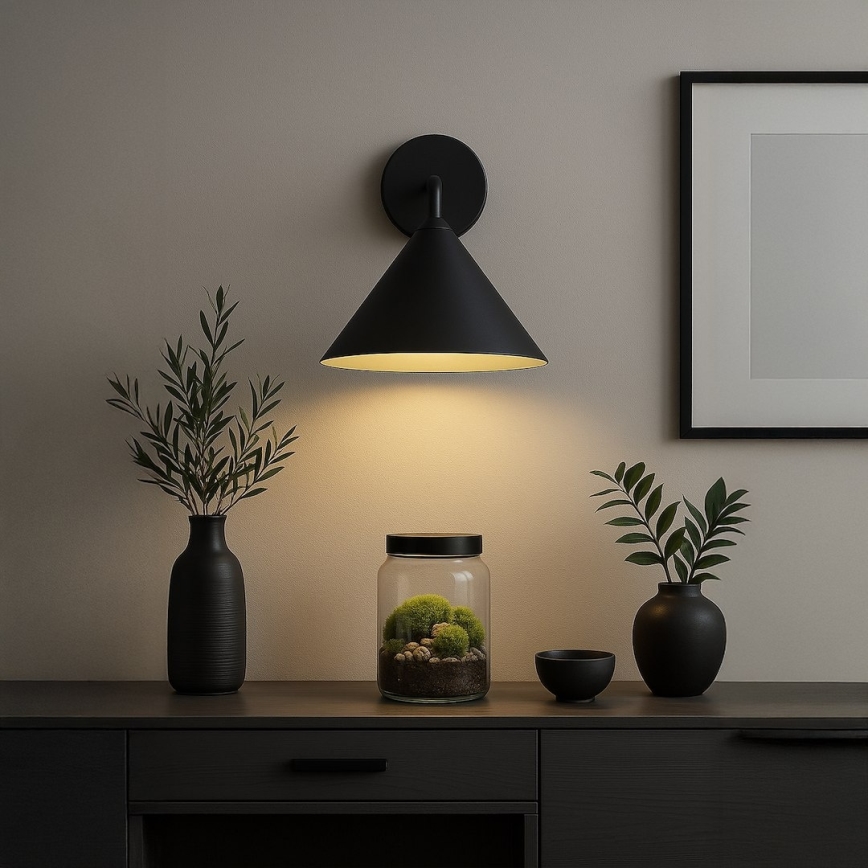 Стенна лампа CAPITAL 1xGX53/15W/230V черна