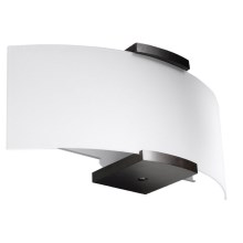 Стенна лампа EMILIO 2xE14/40W/230V бяла/венге