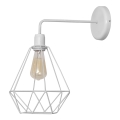 Стенна лампа KARO 1xE27/15W/230V бяла
