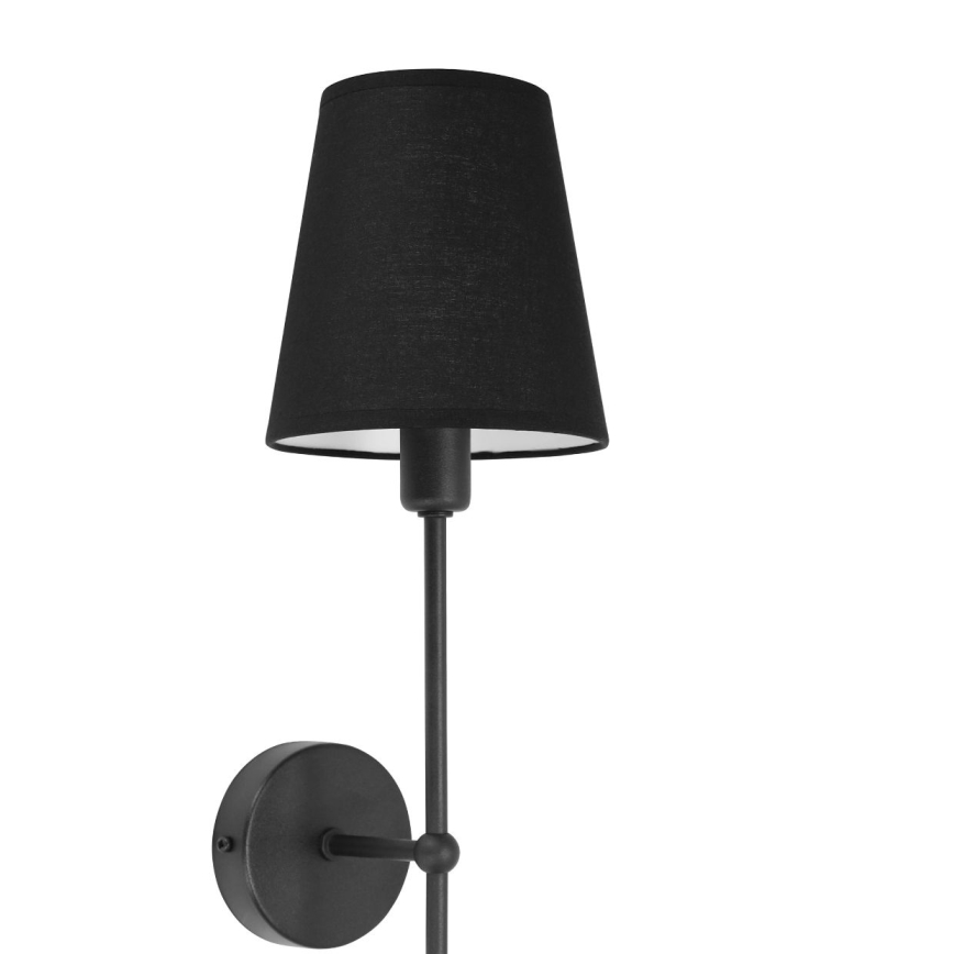 Стенна лампа MADELA 1xE14/40W/230V черна