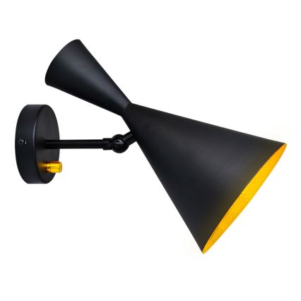 Стенна лампа MODERN 1xE27/20W/230V черно