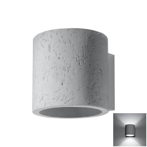 Стенна лампа ORBIS 1xG9/40W/230V beton