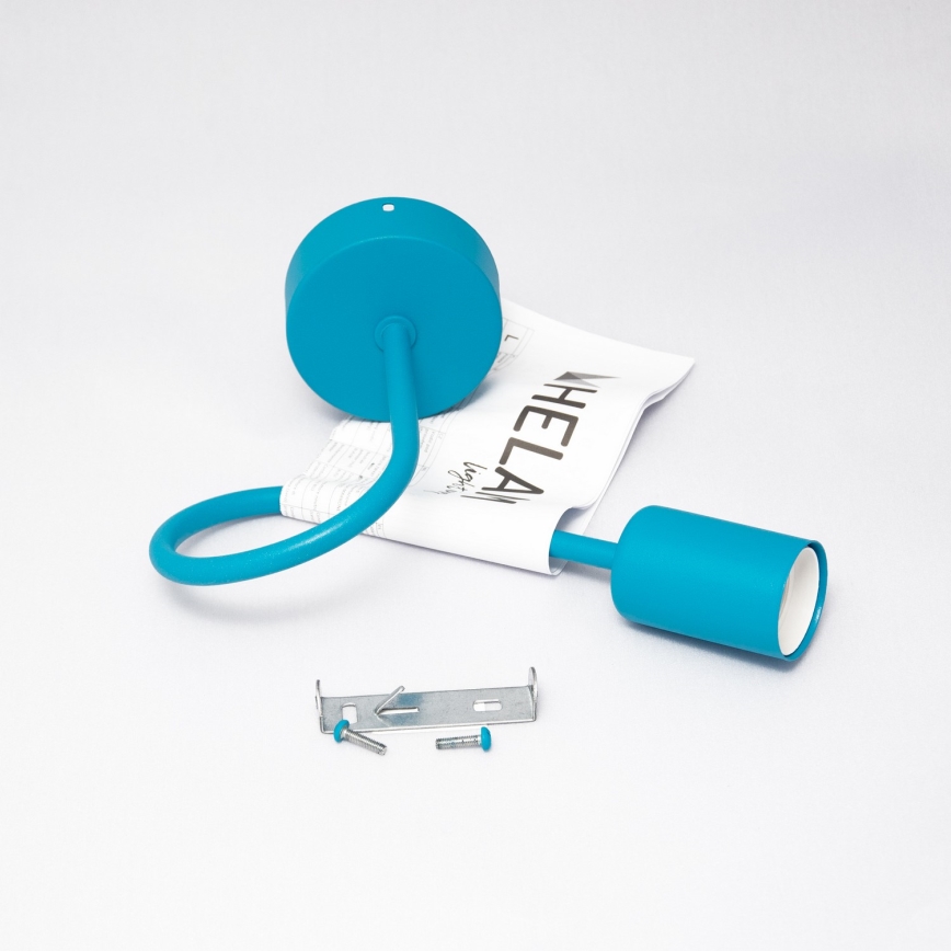 Стенна лампа OXFORD 1xE27/15W/230V синя