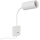 Стенна лампа с USB PUNTO 1xGU10/9W/230V бяла